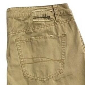 BKE Tyler Mens Khaki Straight Leg Pants Size 36 Regular Cotton